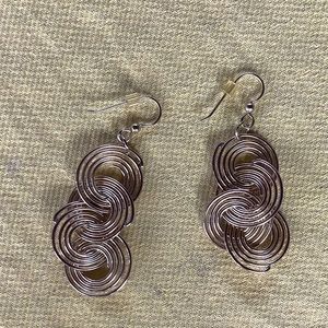 Dangle Silver Earrings